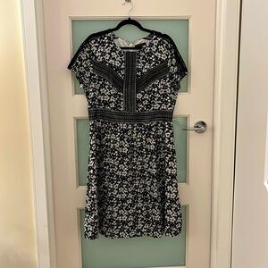 EUC Banana Republic Floral Fit & Flare Dress